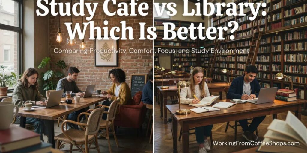 Study Cafe vs Library: Which Is Better?