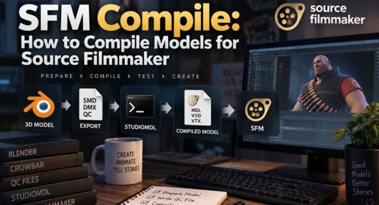 SFM Compile: How to Compile Models for Source Filmmaker 6 SFM Compile: How to Compile Models for Source Filmmaker