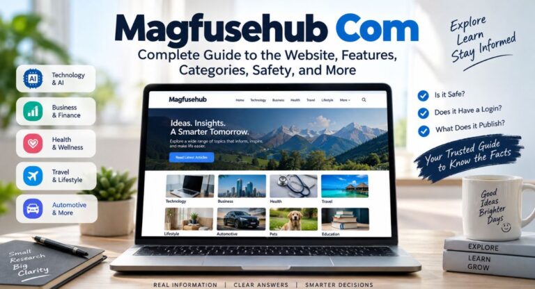 Magfusehub Com: Complete Guide to the Website, Features, Categories, Safety, and More